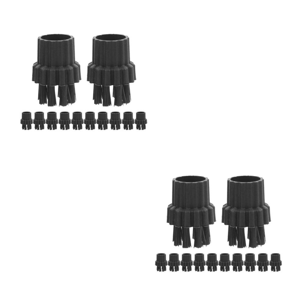 2 Pack Steam Cleaner Brush Replacement Parts Cleaning Attachments