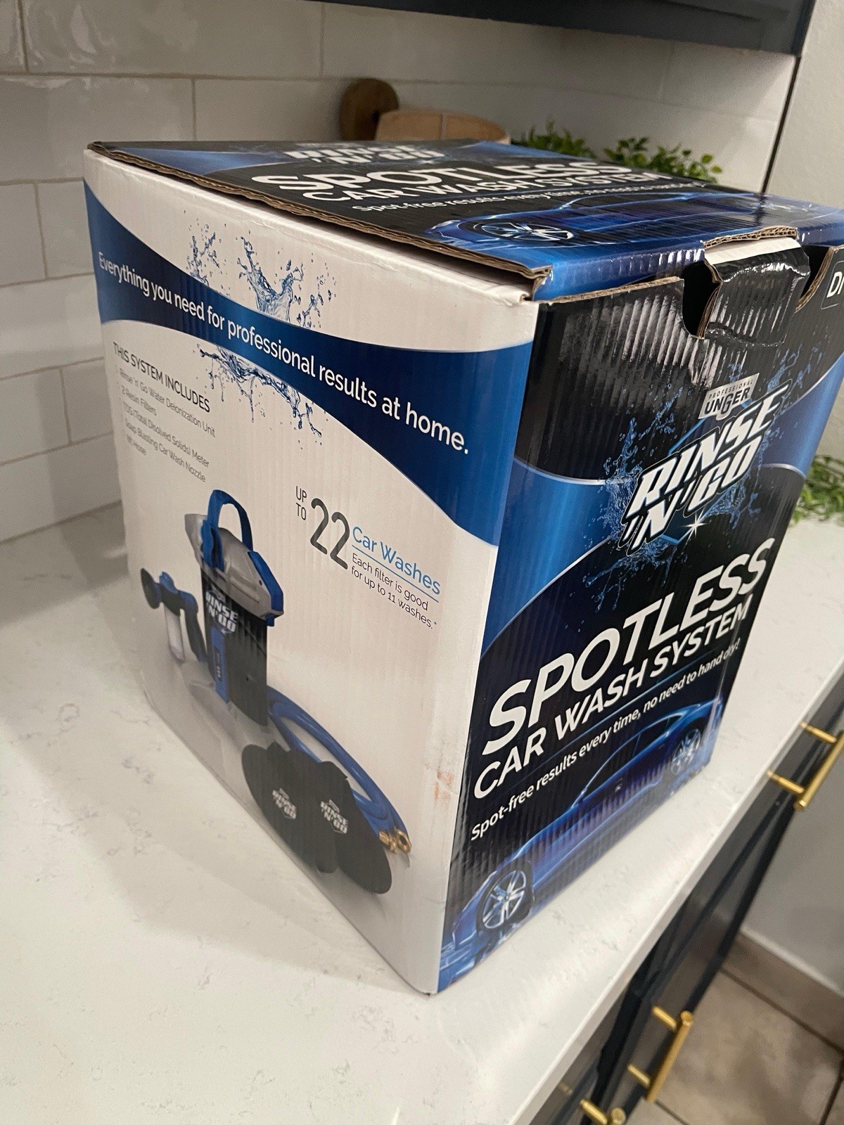Unger Professional Rinse’n’Go Spotless Car Wash System