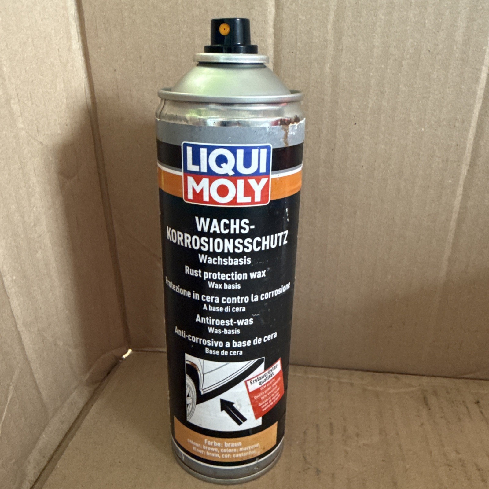 Liqui Moly 6103 Rust Protection Wax Brown Transparent Spray 500ml CLEARANCE