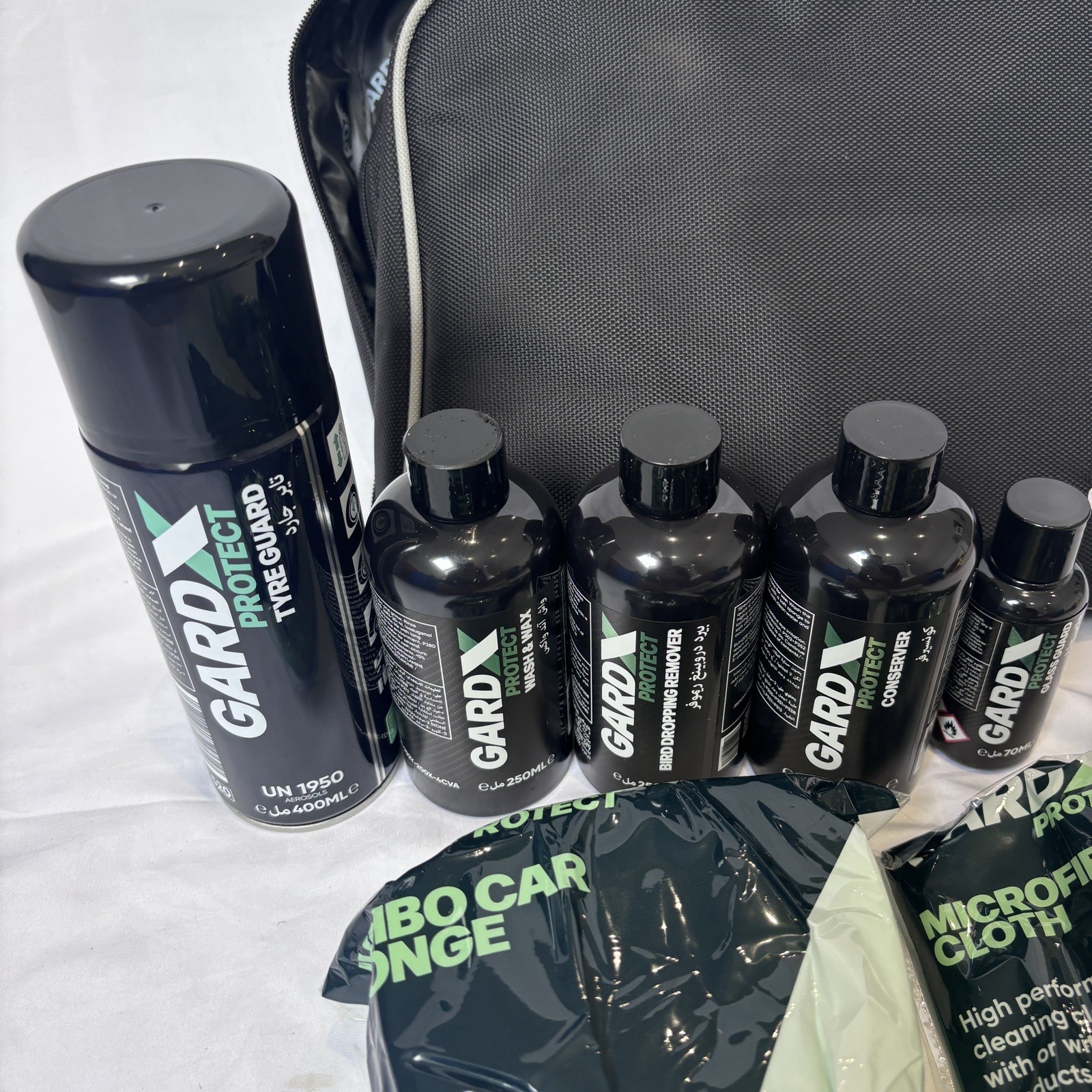 GARDX Protect Genuine Professional Aftercare Car Cleaning Kit New With Bag