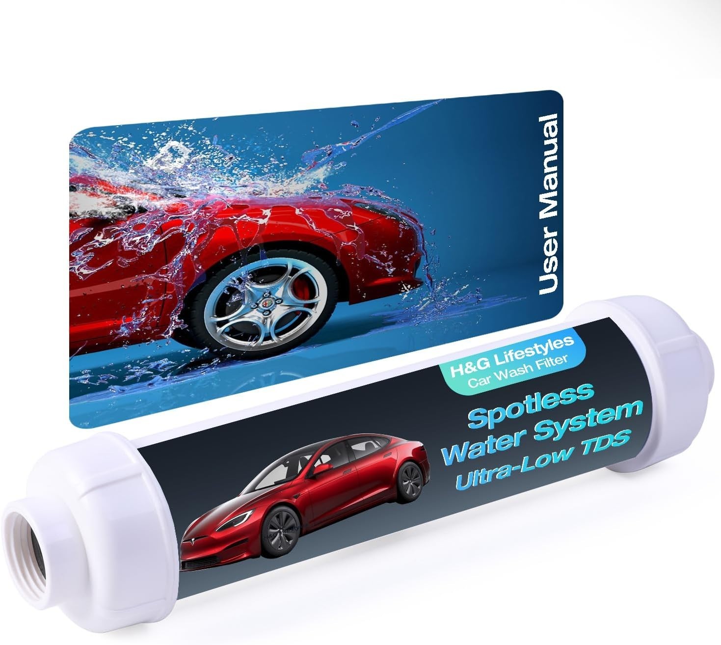 Instant Plug & Rinse Water Deionizer – Ultra-Pure 50 Gallon Car Wash Solution