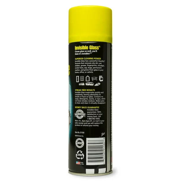 Stoner Invisible Glass Automotive Glass Cleaner, 19 Oz