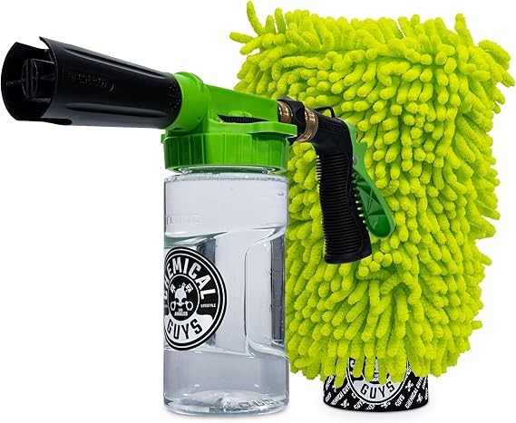 Chemical Guys – Foam Blaster 6 Foam Car Wash Gun & Scratch-Free Wash Mitt