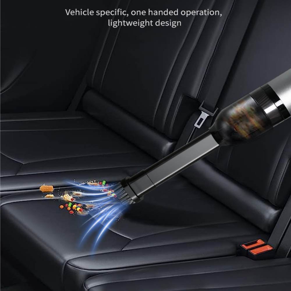 4in1 Portable Mini Vacuum F500Plus Slim Car Vacuum 15000PA High Power Low Noise