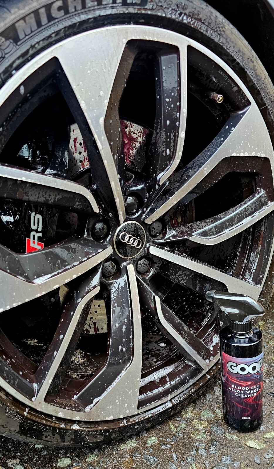 Alloy wheel cleaner brake dust dirt removal spray 500ml