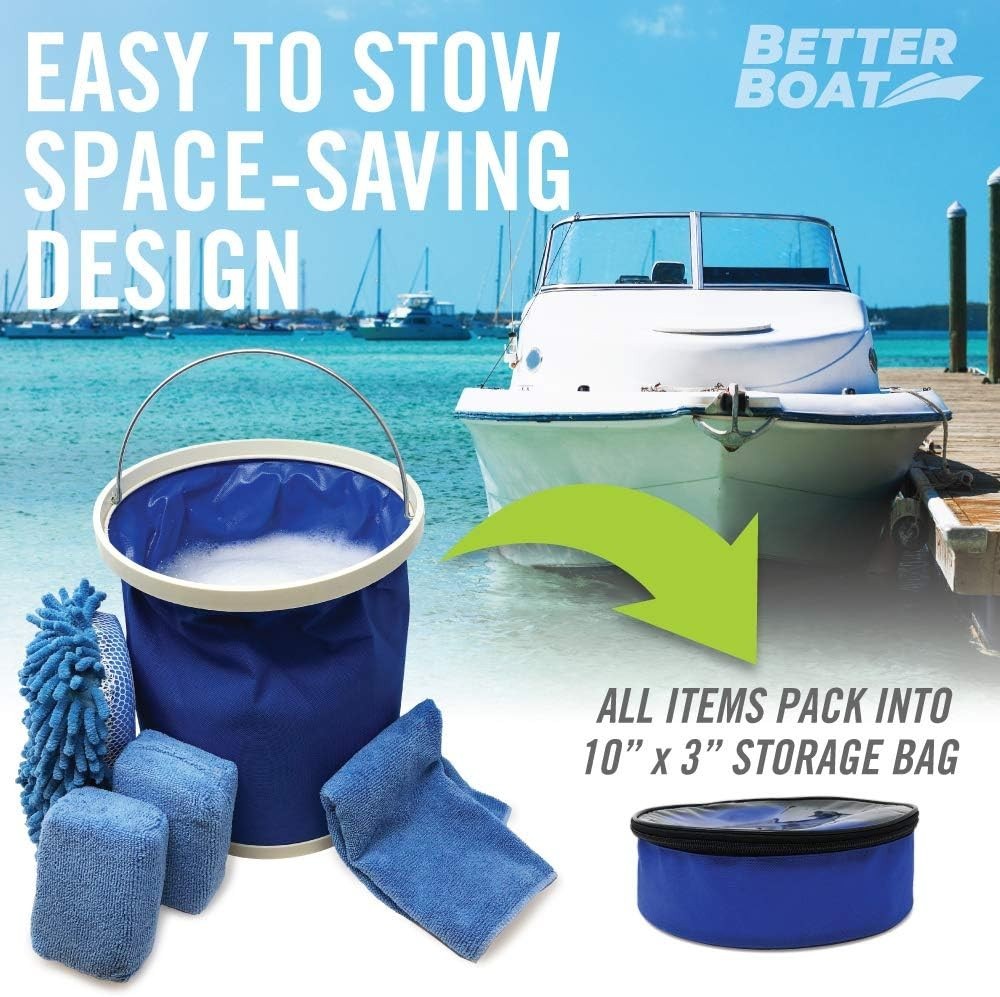 Universal Boat & Car Wash Set: Microfiber Cloths