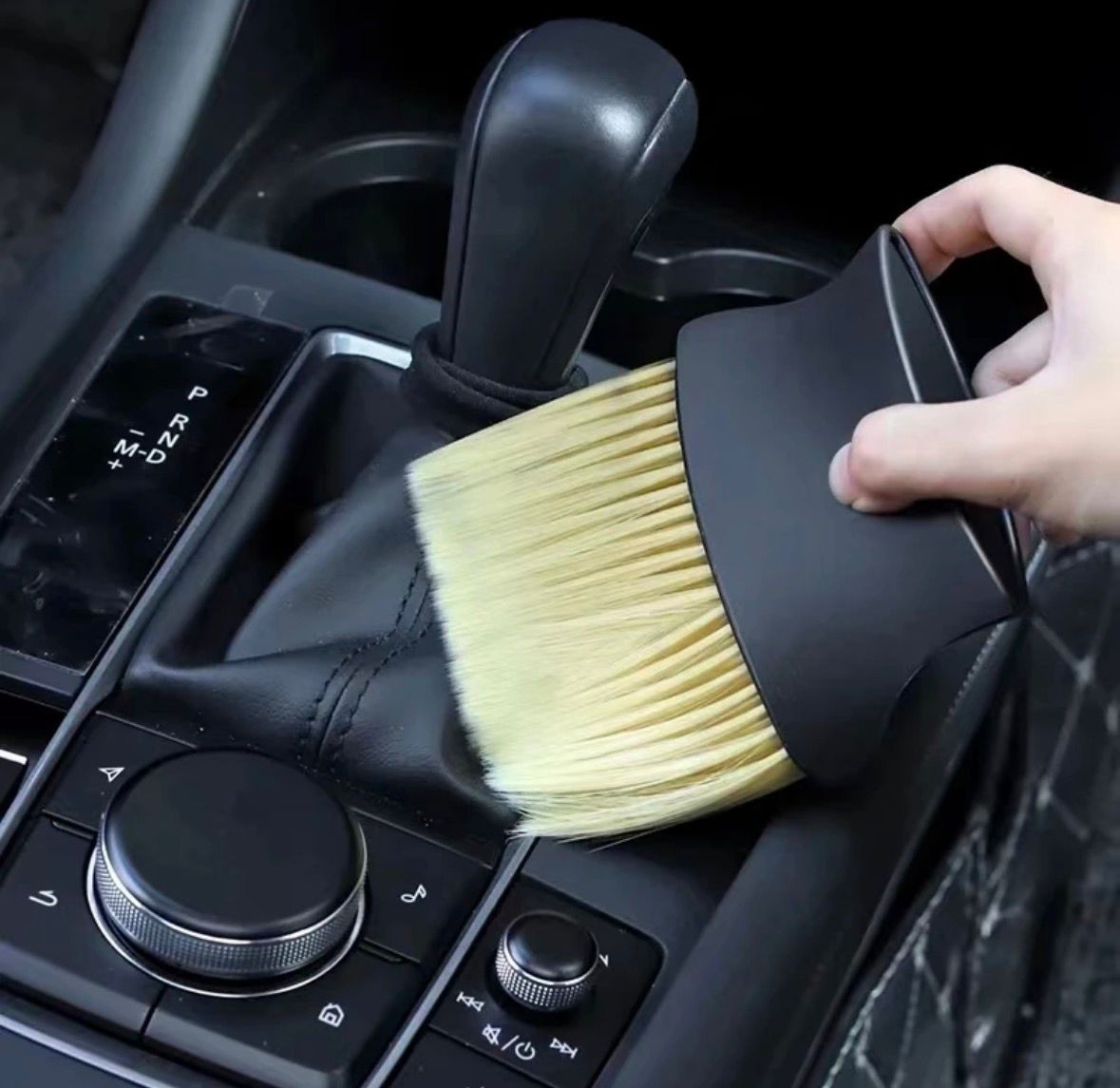Car Interior Detailing Brush Super Soft Dust Sweeping Tool