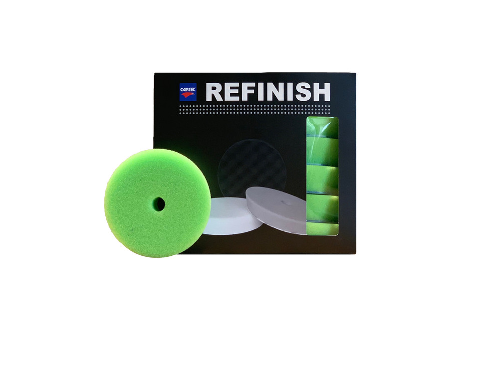 CARTEC Buffer Polish Sponge Green Coarse Orbital Defects Gravi 100x25mm