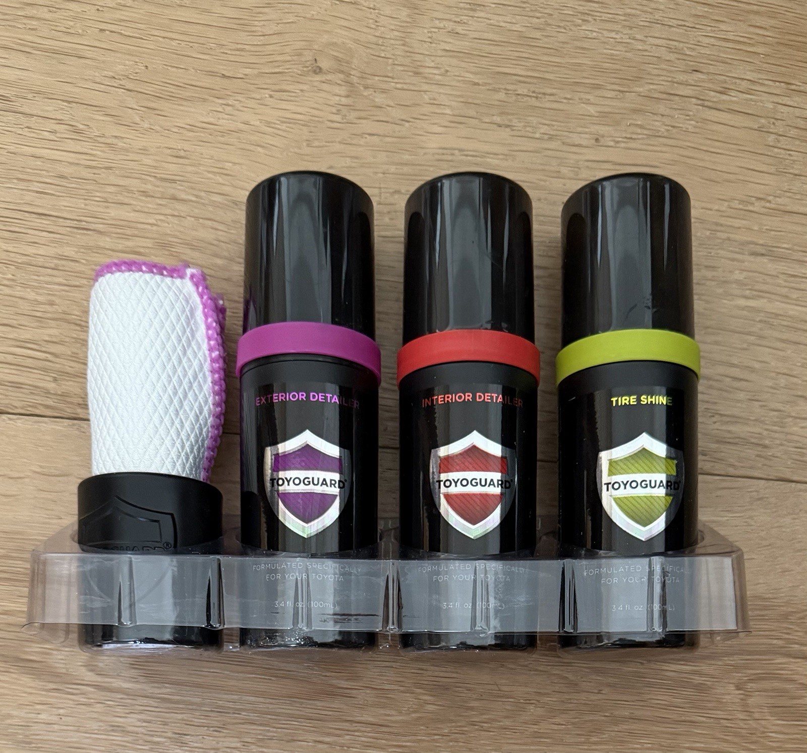 New TOYOGUARD OEM Vehicle Protection & Detailing 4 Piece Kit