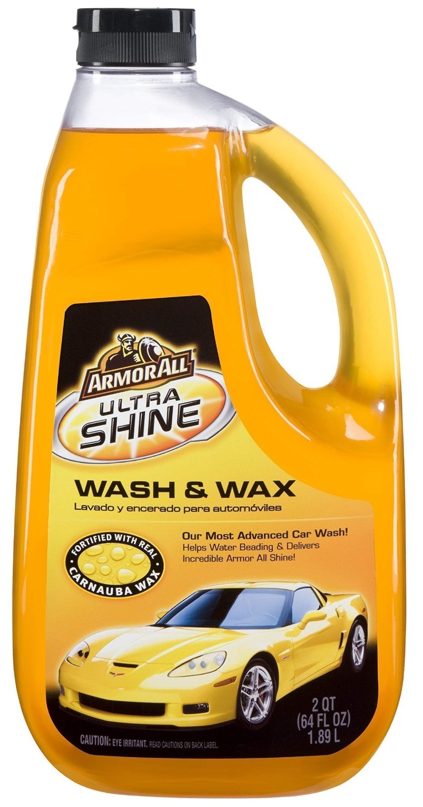 Ultra Shine Car Wash & Wax – 64 Fl Oz Each, Pack of 3 – Cleaning Fluid for Cars,