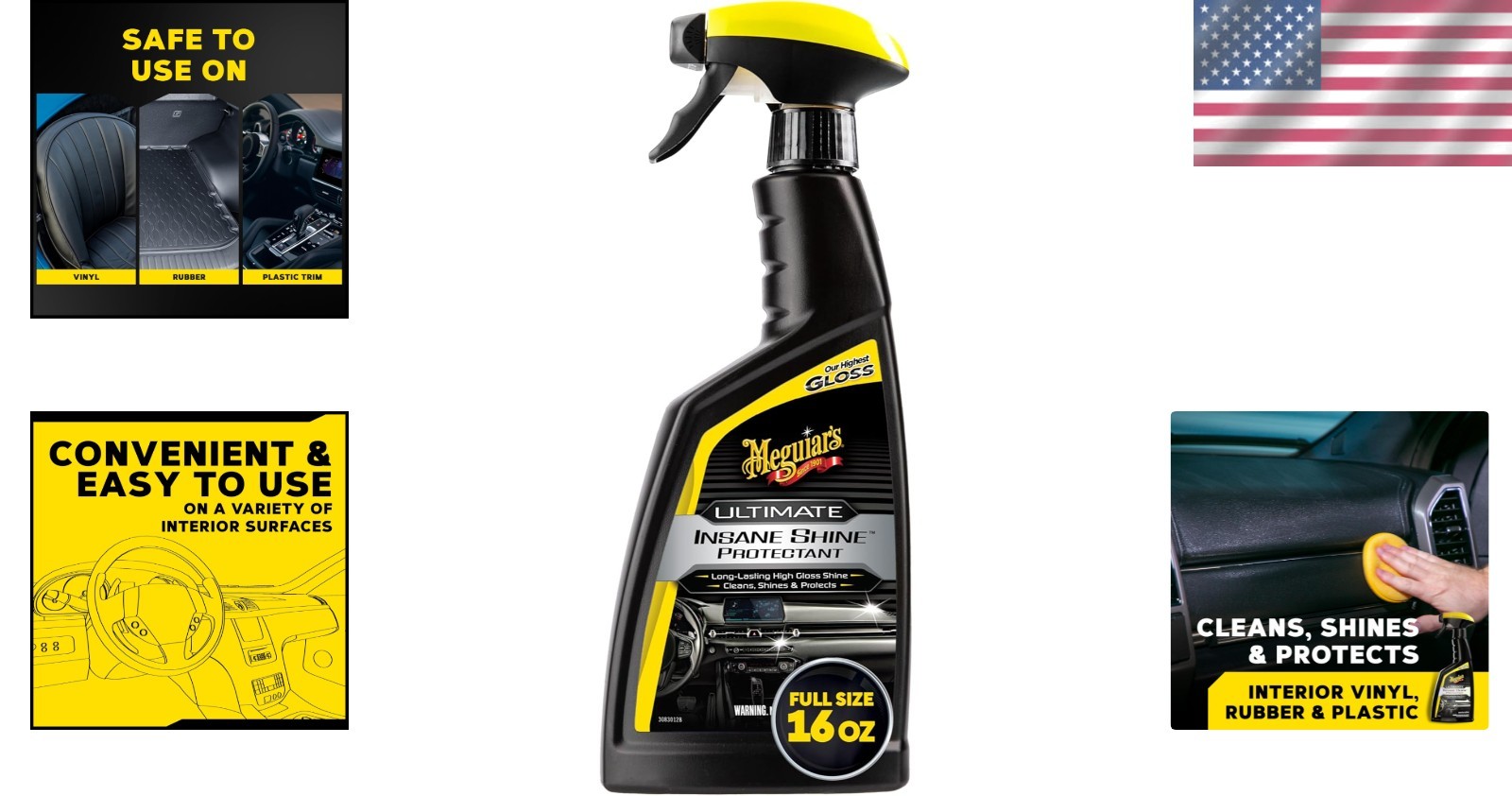 16oz Ultimate Insane Shine Spray – Ultimate Protection for Interior & Exterior