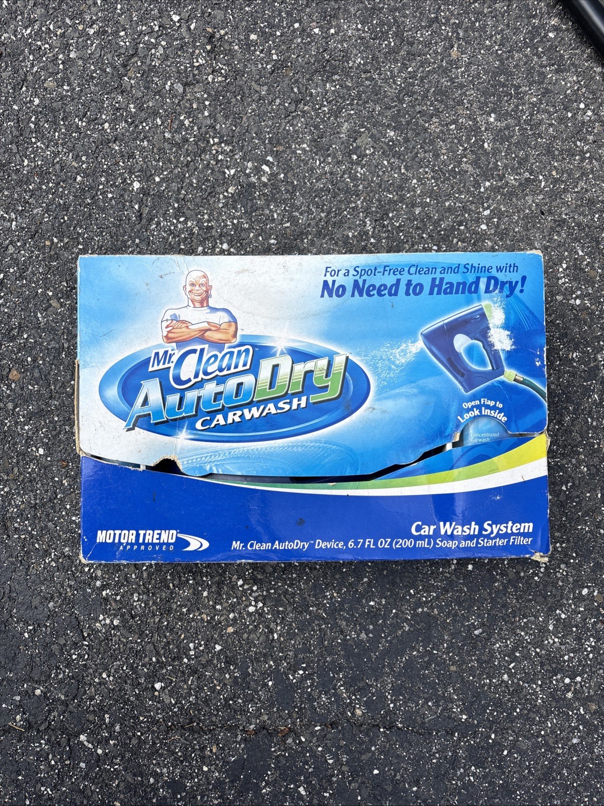 Mr Clean Auto Dry Car Wash System Complete Kit New Old Stock Open Box