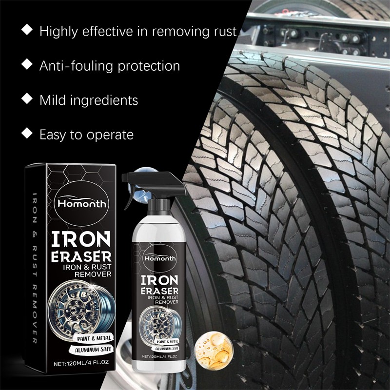Iron Eraser Rust Remover Spray Car Wheel Paint Brake Dust Fast Cleaner New 2026