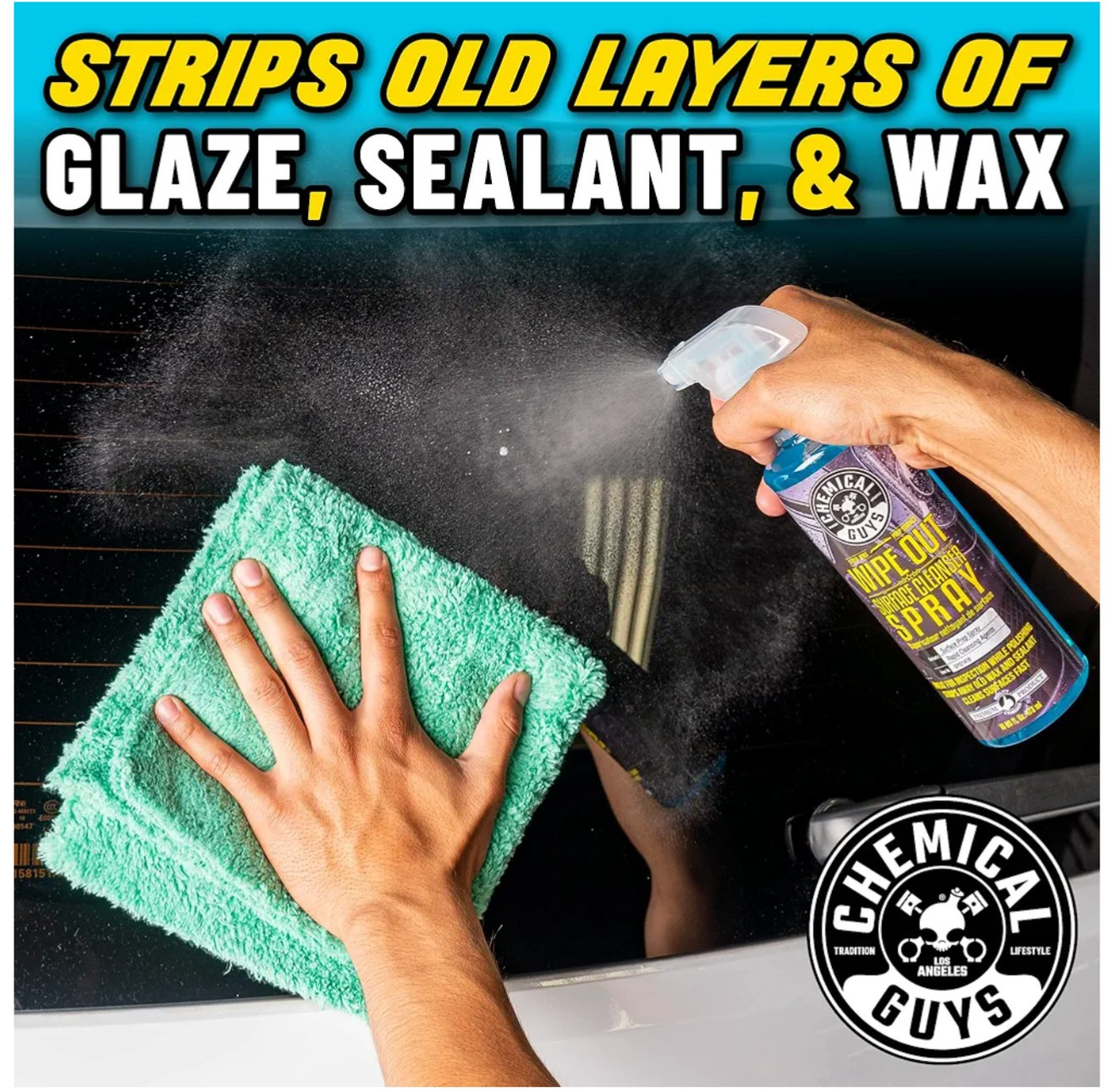 BEST VALUE BULK DEAL! 38 Chemical Guys Wipe Out Surface Cleanser (16 oz) Bottles