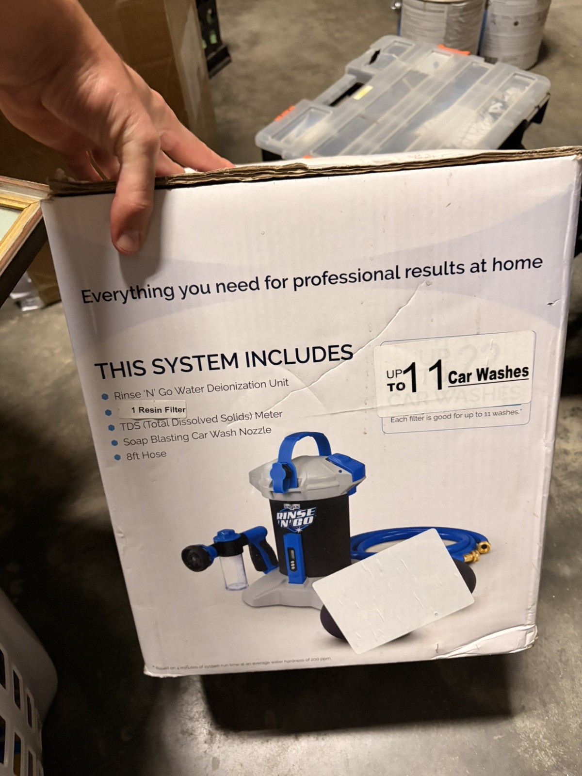 Unger Professional Rinse’n’Go Spotless Car Wash System