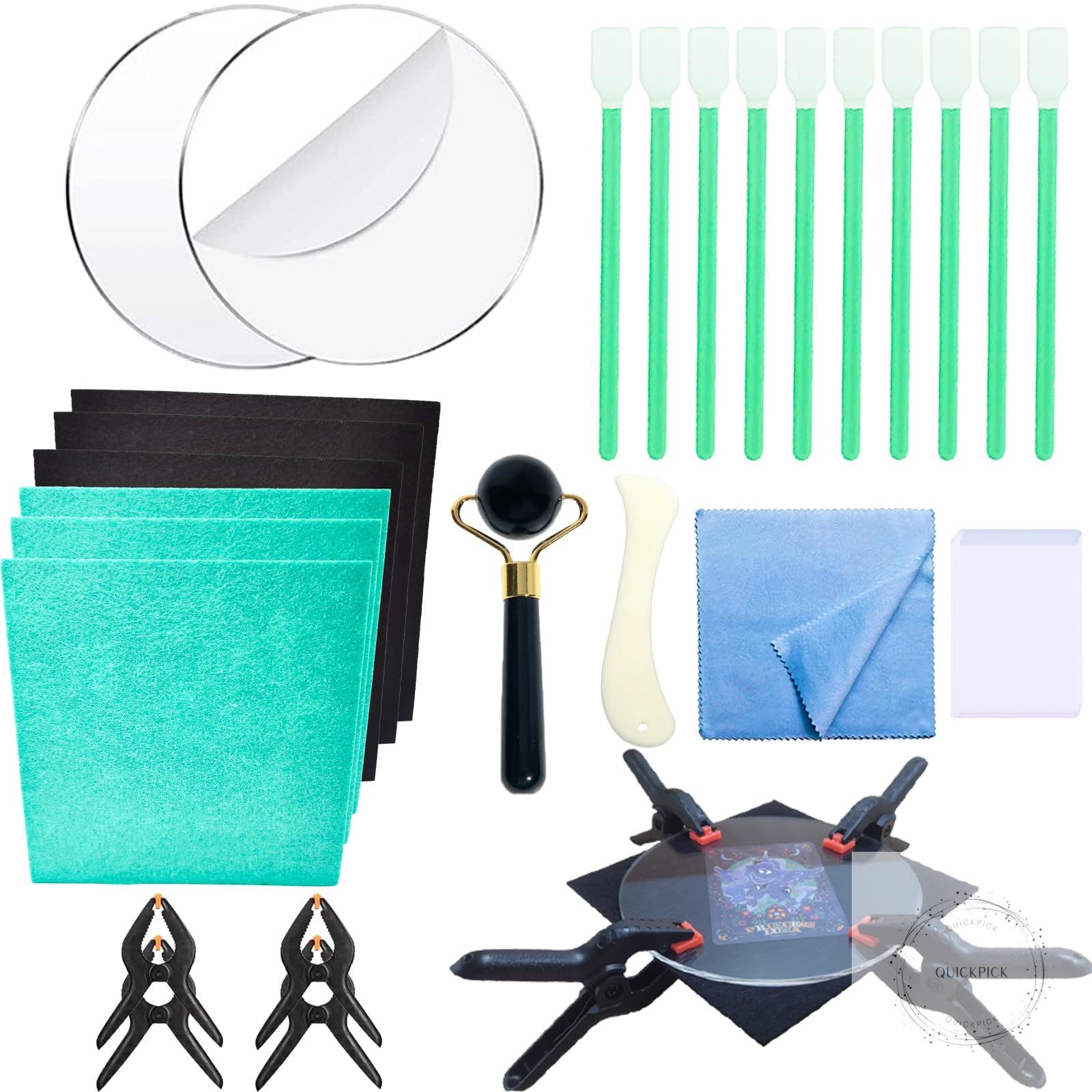 28 PCS Trading Card Cleaning Kit Sports Card Care Cleaning Kit Care Accessory Pa