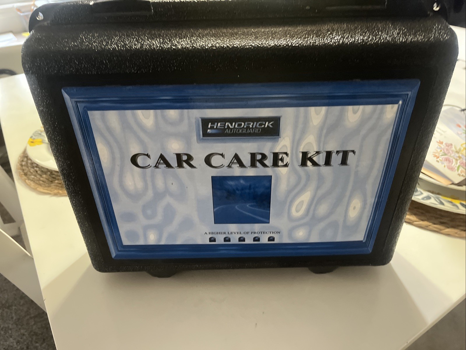 Hendrick Autoguard Car Care System New All Sealed In Sturdy Hard Shell Case