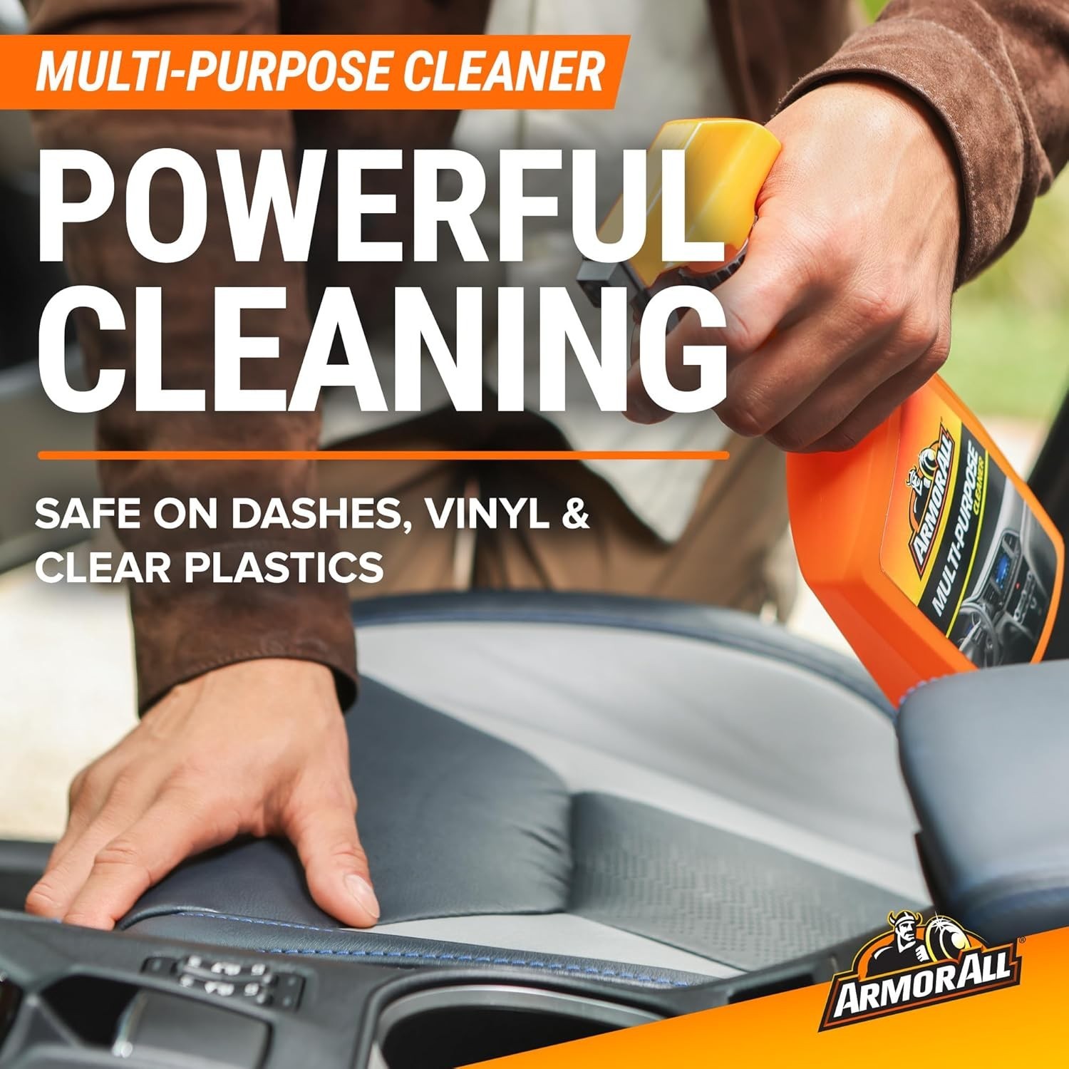 All-In-One Car Care Set: Glass Cleaner, Tire Cleaner & Air Freshener