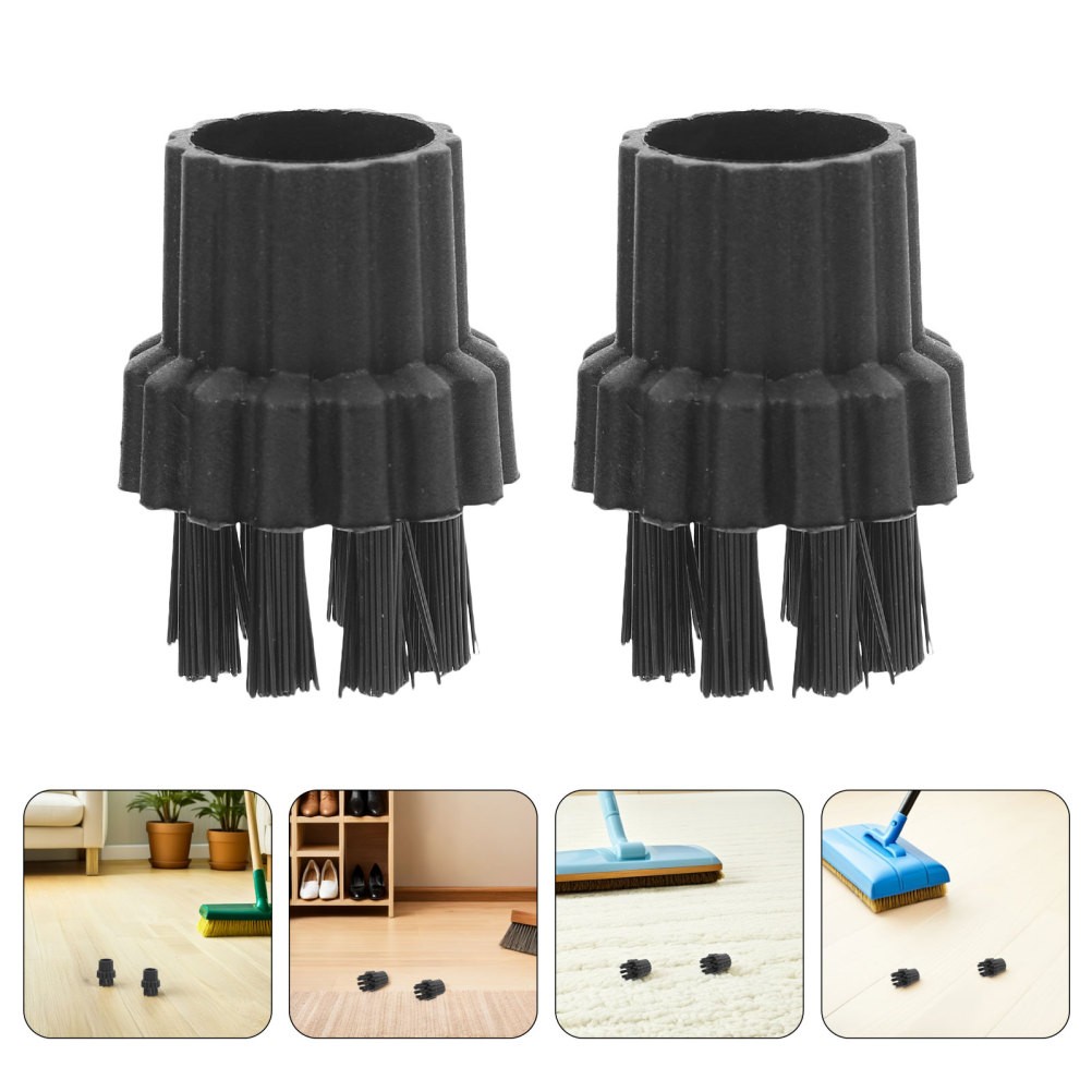 12pcs Steam Cleaner Brush Heads M8 Nylon Steamer Attachments For Cleaning