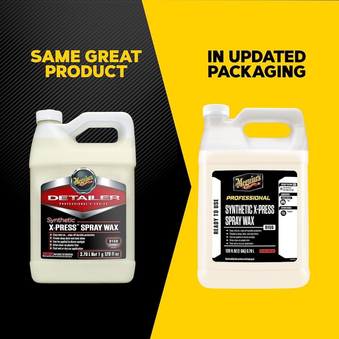 Meguiars D15601 Car Wax Liquid 1 Gallon Can w/o Applicator Single