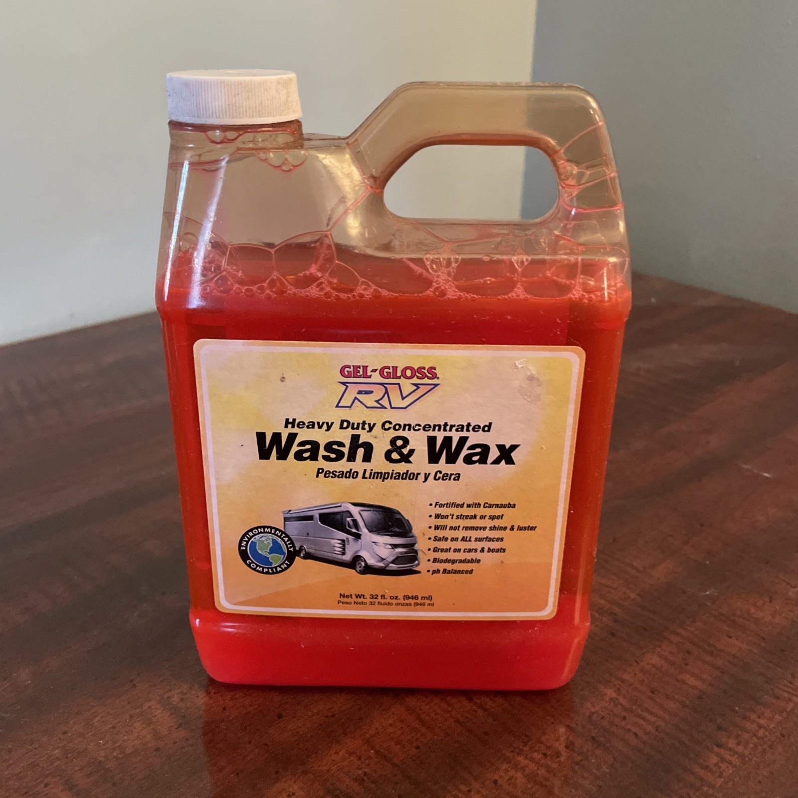 Gel-Gloss RV Wash and Wax – 32 oz.