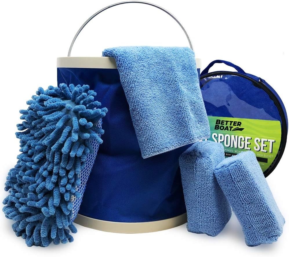 Universal Boat & Car Wash Set: Microfiber Cloths