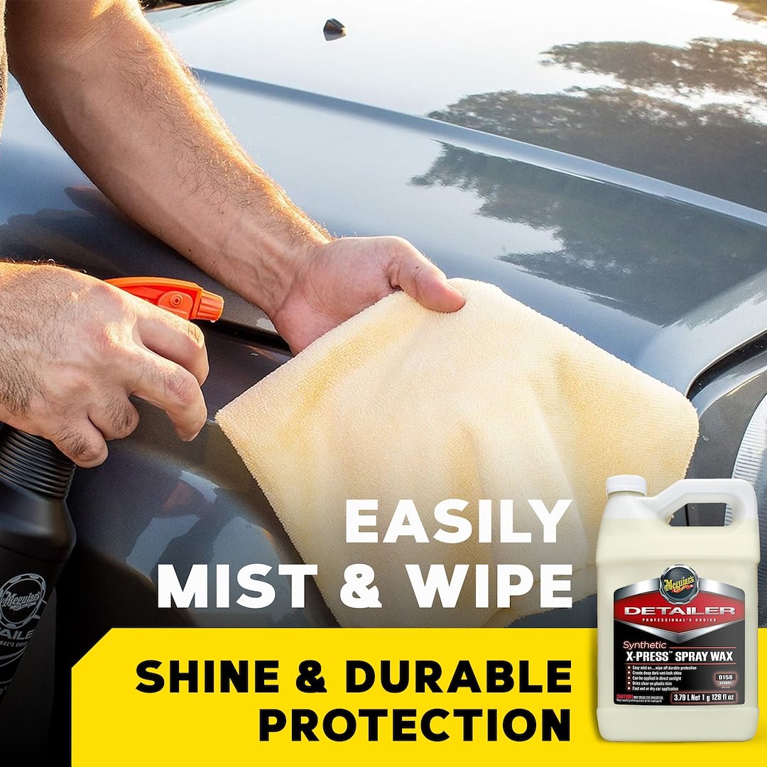 Meguiars D15601 Car Wax Liquid 1 Gallon Can w/o Applicator Single