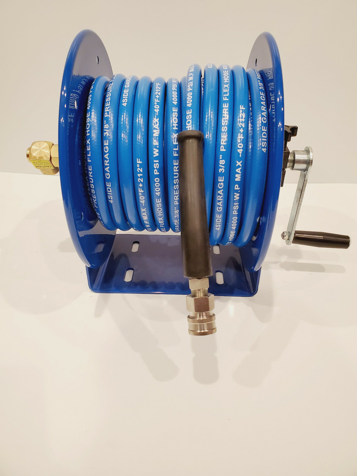 50Ft 4000PIS 3/8 Pressuer Washer Hose Flex with/NPTQuick connector+adapter