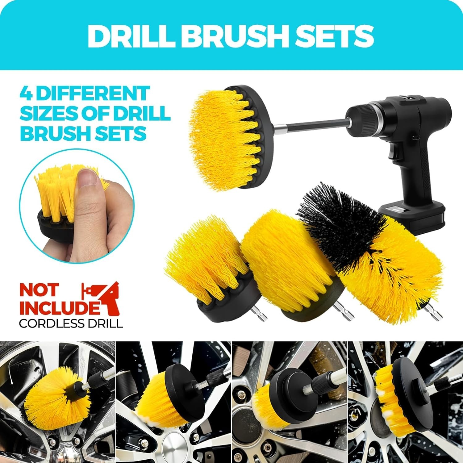 30Pcs Car Detailing Kit, Car Detailing Brush Set, Car Wash Cleaning Kit, Car …