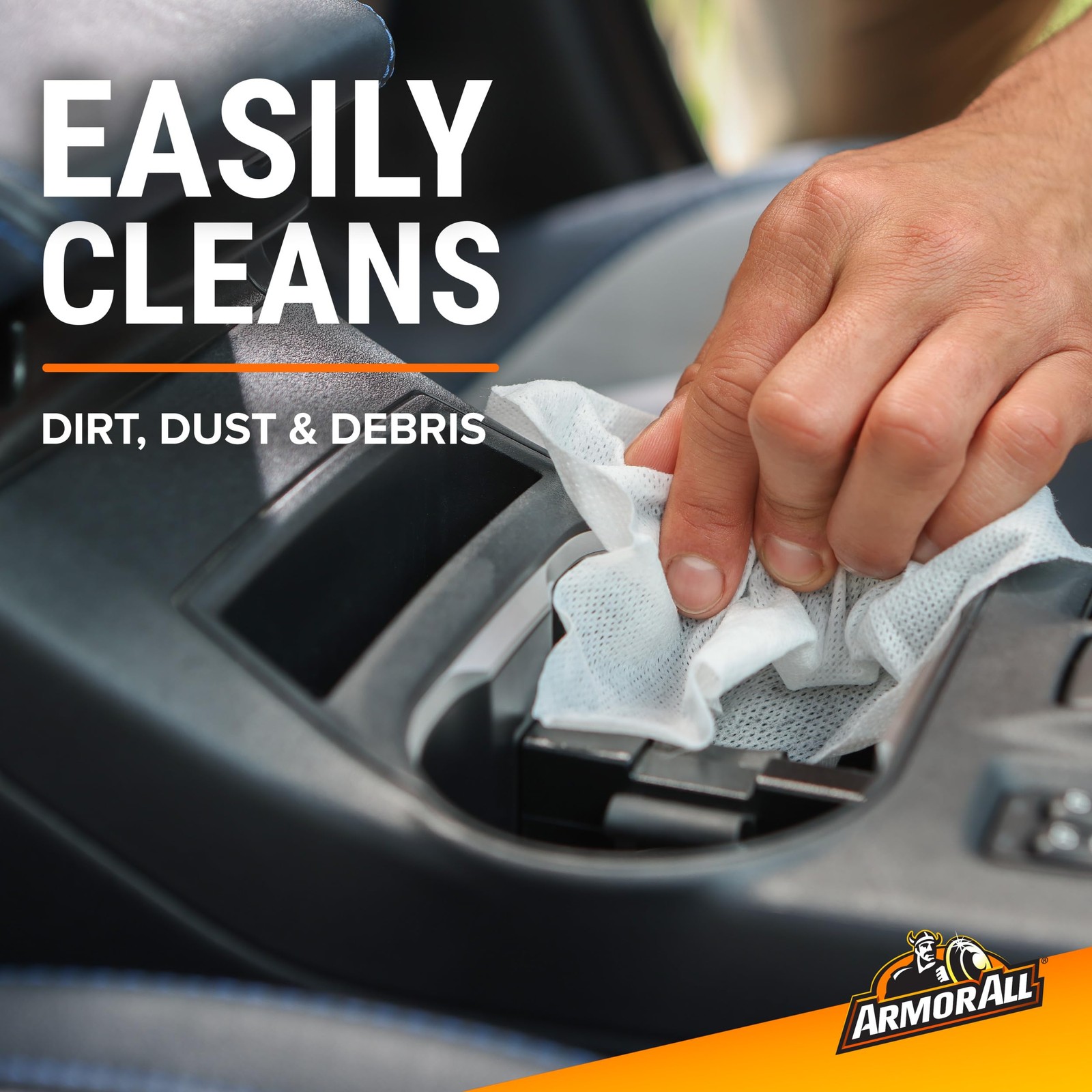 Car Protectant Wipes UV Protection Interior 60 Count Armor All Against Cracking