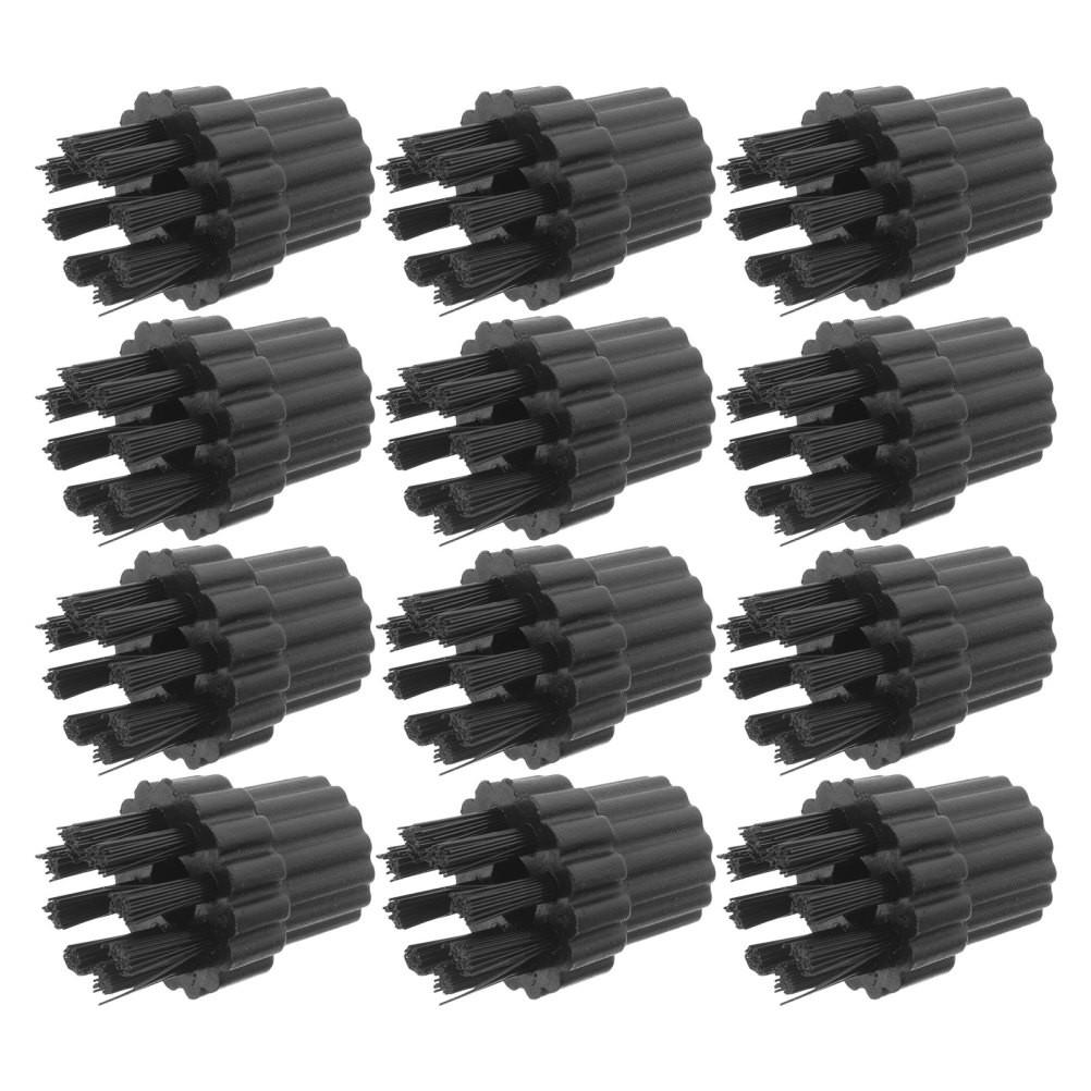 12pcs Steam Cleaner Brush Head M8 Steamer Attachments Nylon Brush Head