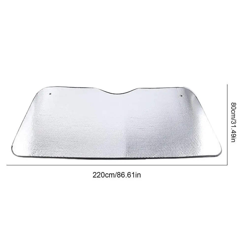 Truck Windshield Sun Shade Truck Front Window Sunshade Foldable Truck Sun Shade