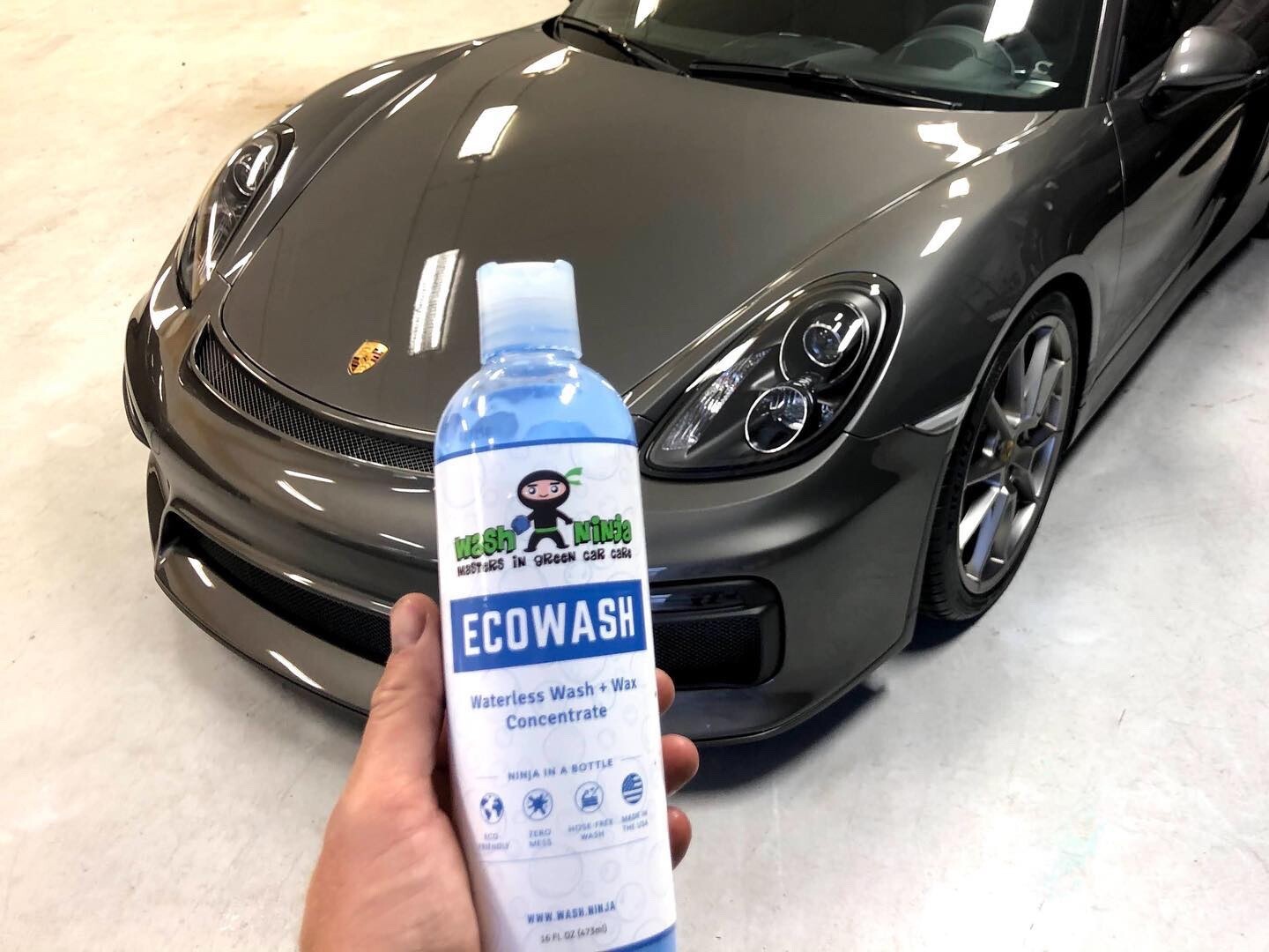 Wash Ninja ECOWASH Waterless Car Wash Concentrate 16 OZ
