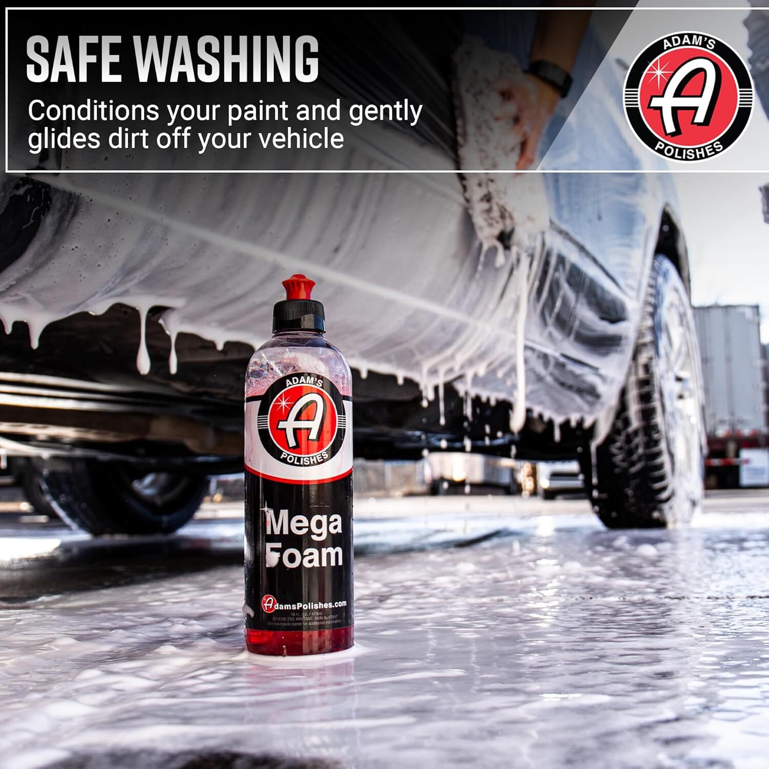 Adam’s Polishes Mega Foam Gallon pH Best Car Wash Soap For Foam Cannon