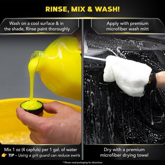 Meguiar’s Ultimate Car Wash and Wax 48 fl oz 4-Pack