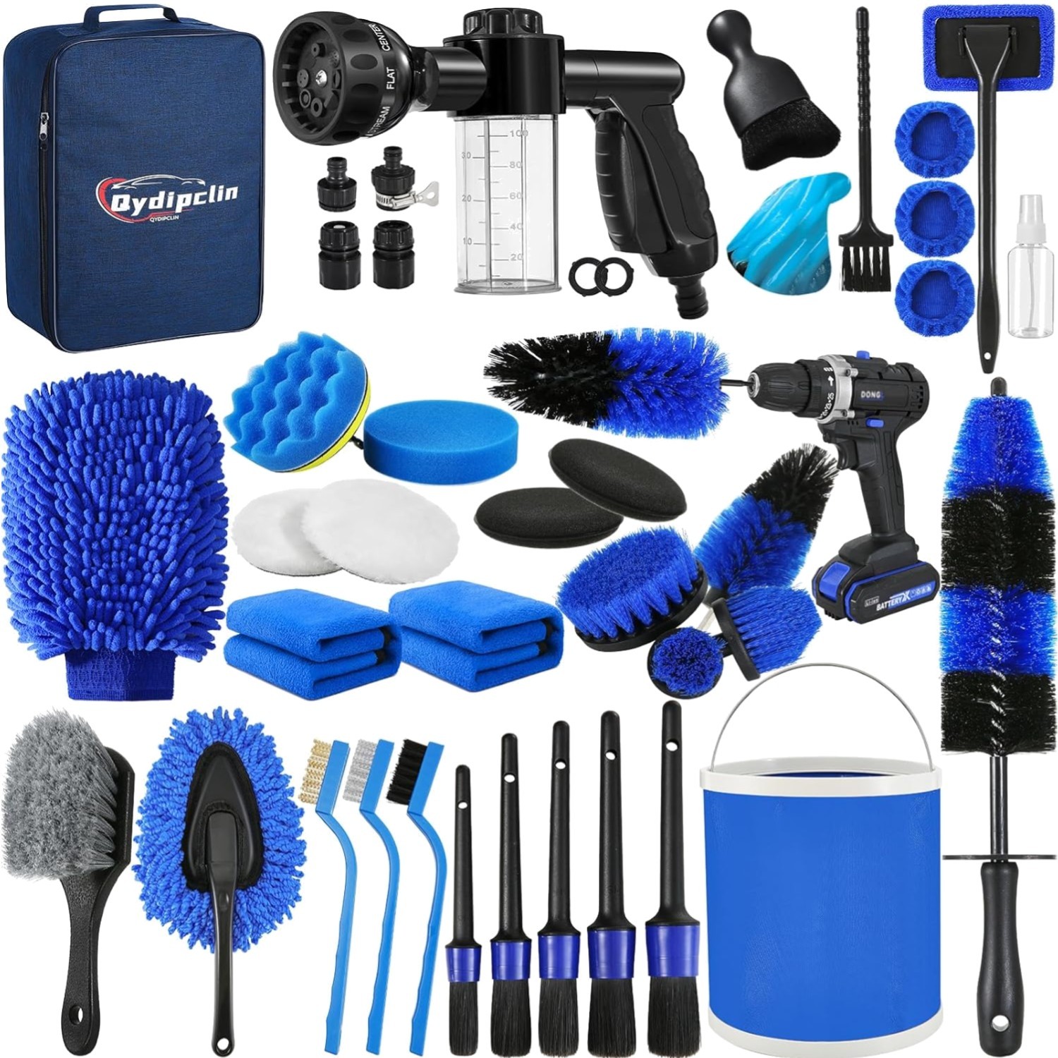 42Pcs Car Detailing Kit, Car Detailing Brush Set, Car Wash Cleaning Kit, Car …