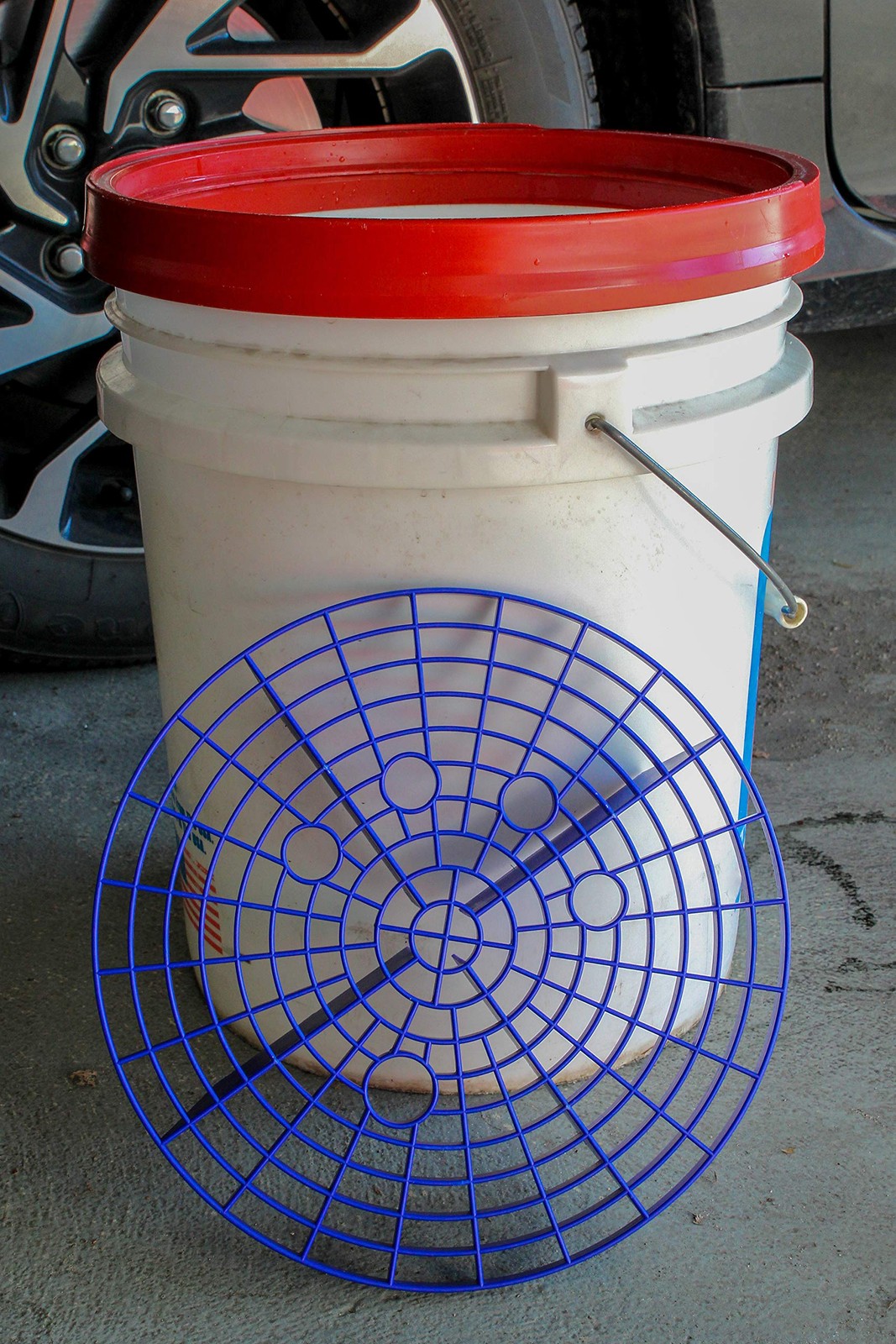 VIKING Automotive Bucket Insert Grit Trap for Car Wash and 1 Pack, Blue