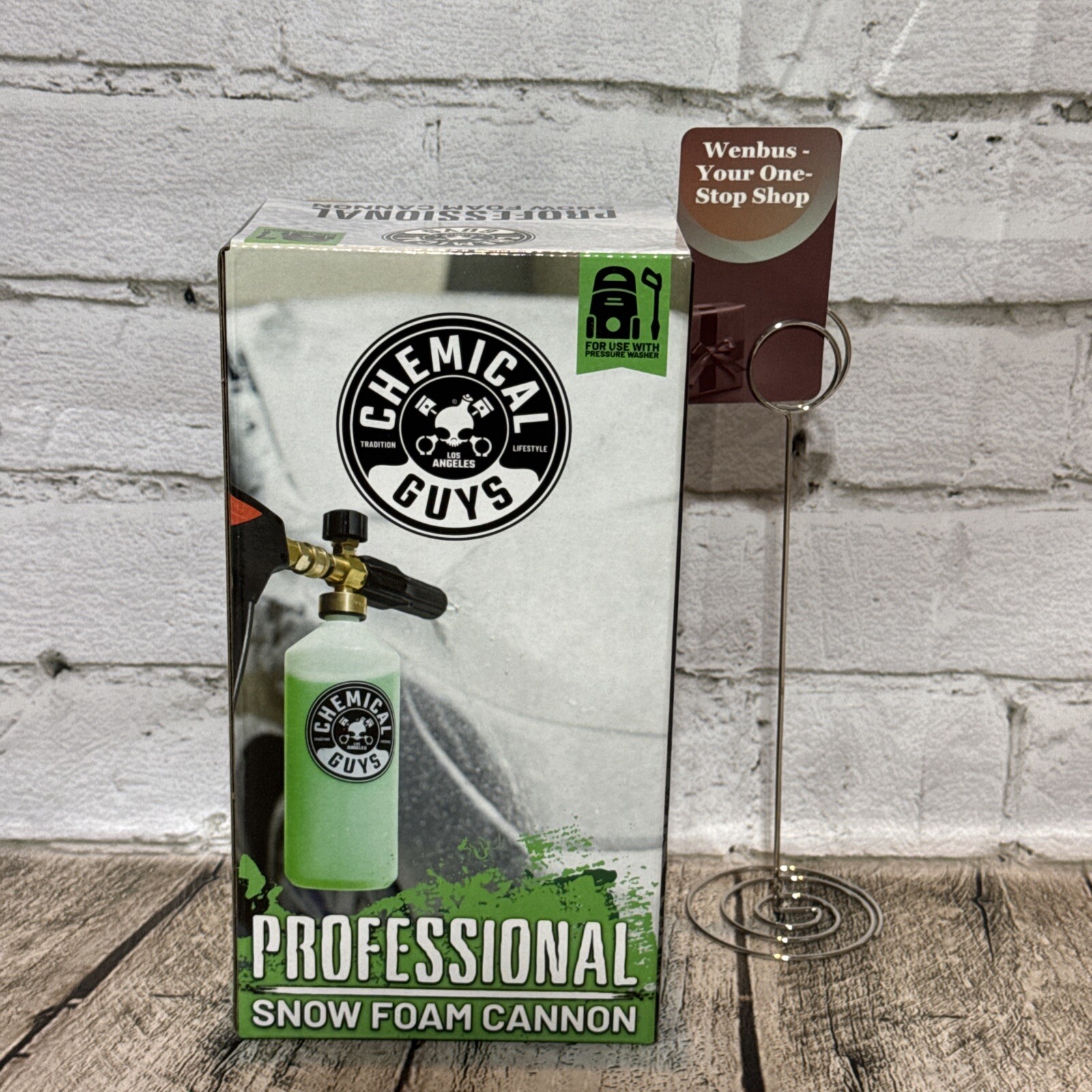Chemical Guys EQP321 – TORQ Professional Snow Foam Cannon For Pressure Washers