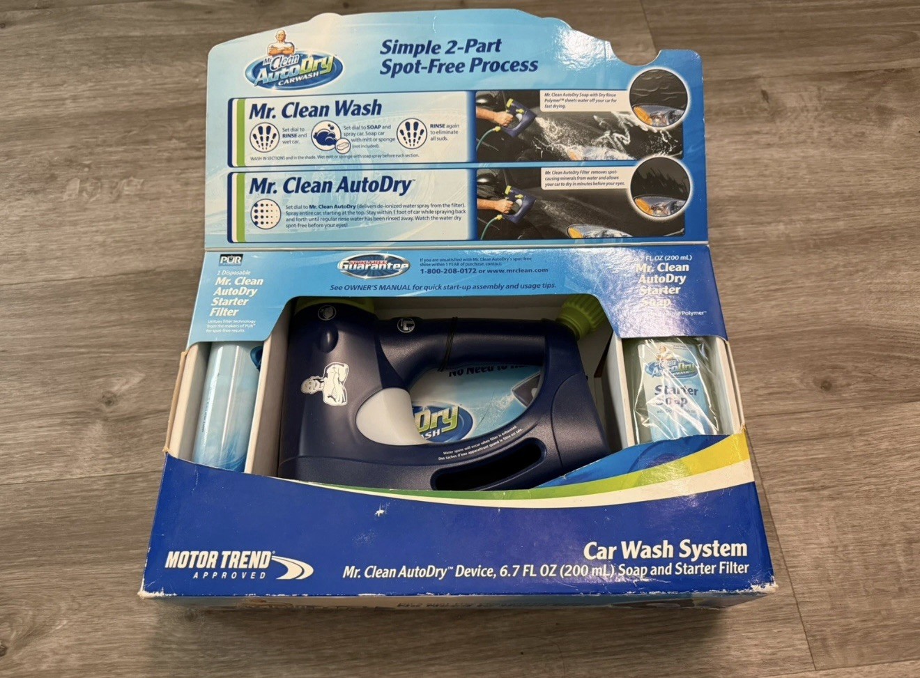 Mr Clean Auto Dry Car Wash System NOS Unused Sealed Containers