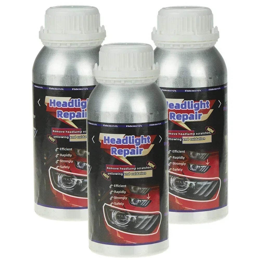 800ml Headlights Liquid Polymer Headlight Chemical Polish Repair Fluid