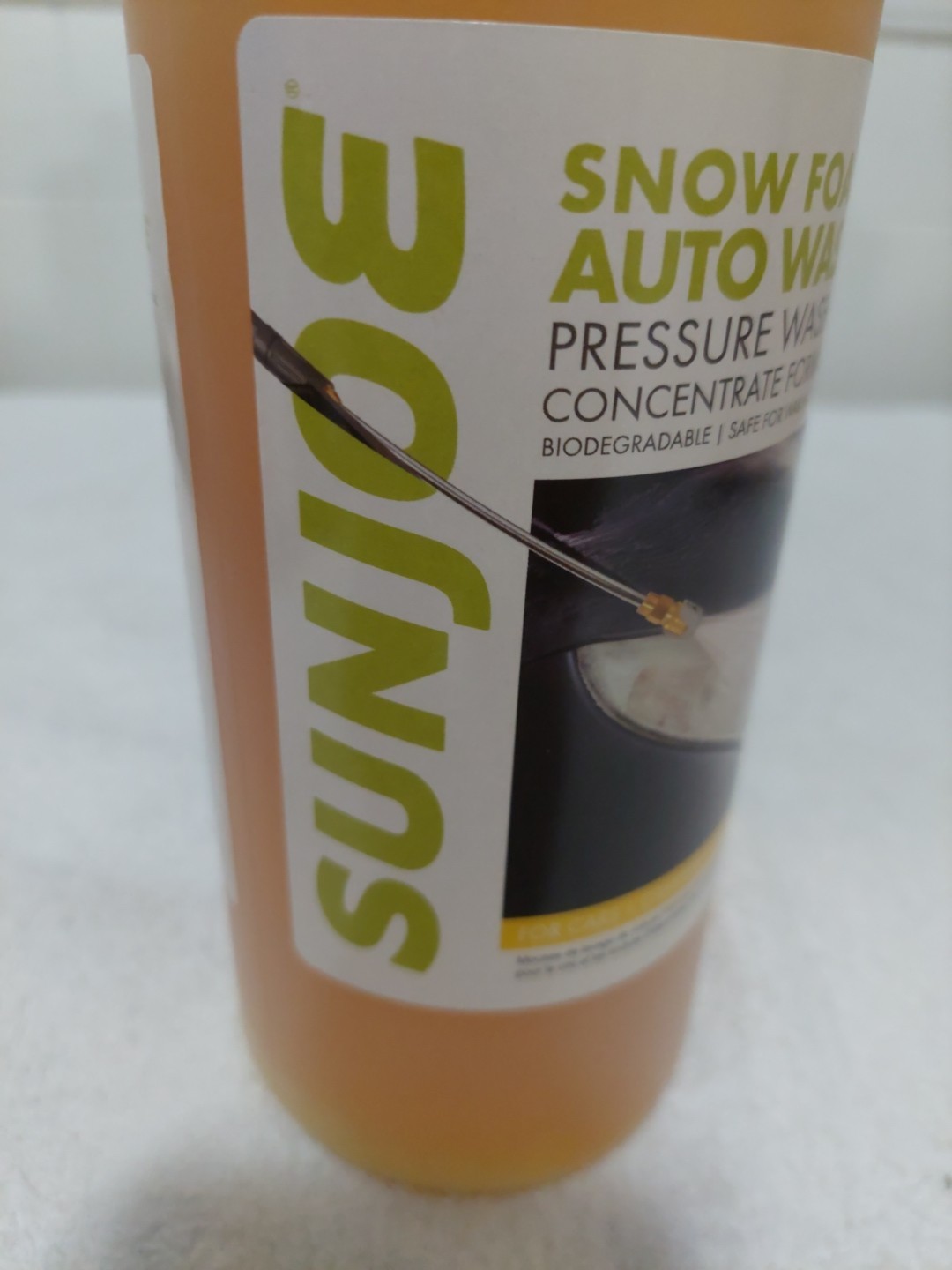*Sun Joe Pressure Washer Auto Snow Foam Detergent Home & Auto in Orange-Vanilla