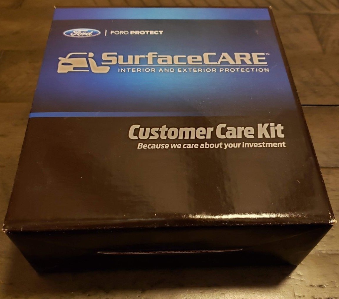 Ford Surface Care Interior Leather Exterior Paint Protection Kit *16-18 Mustang