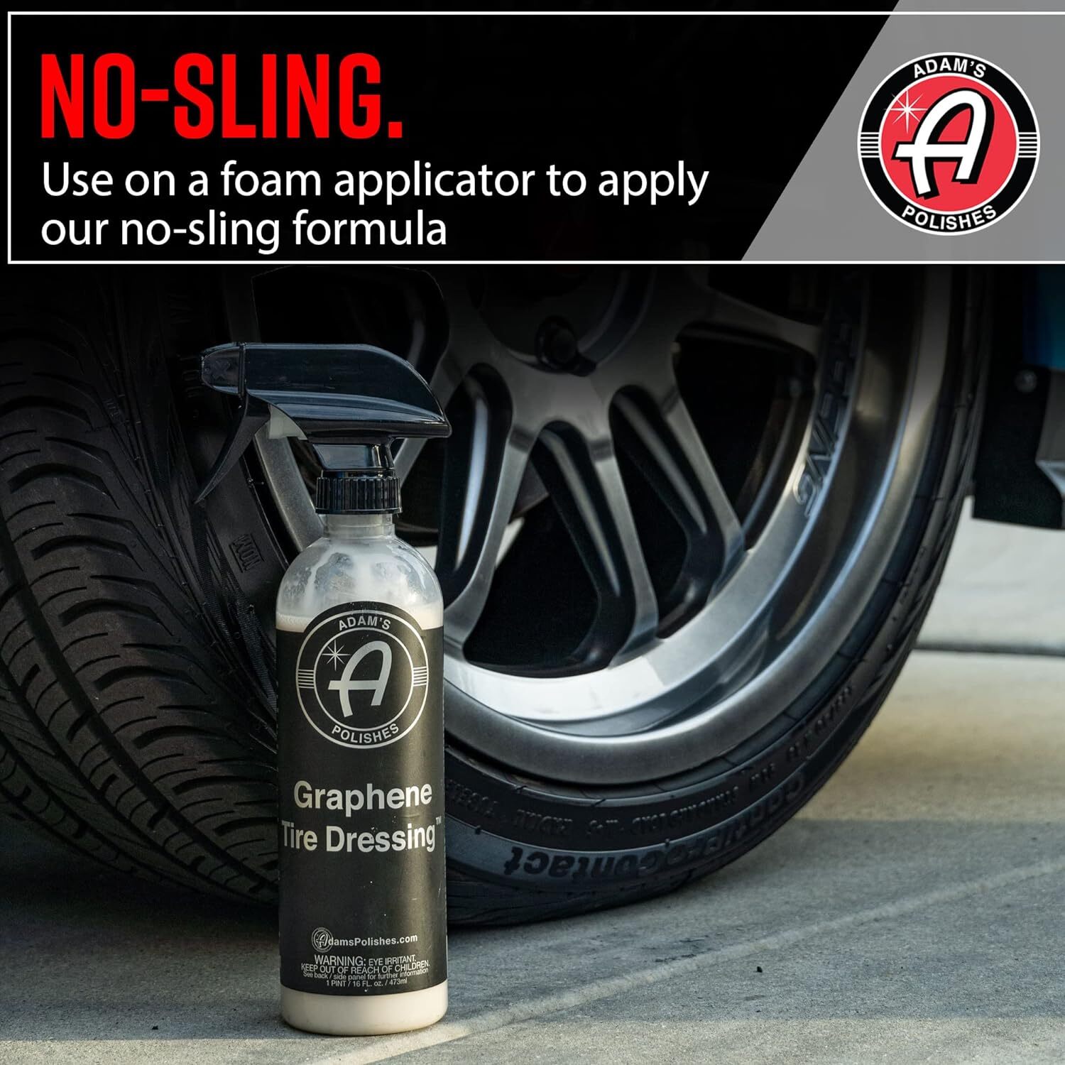 Adam’s Polishes Graphene Tire Dressing Combo NEW (FREE SHIPPING)