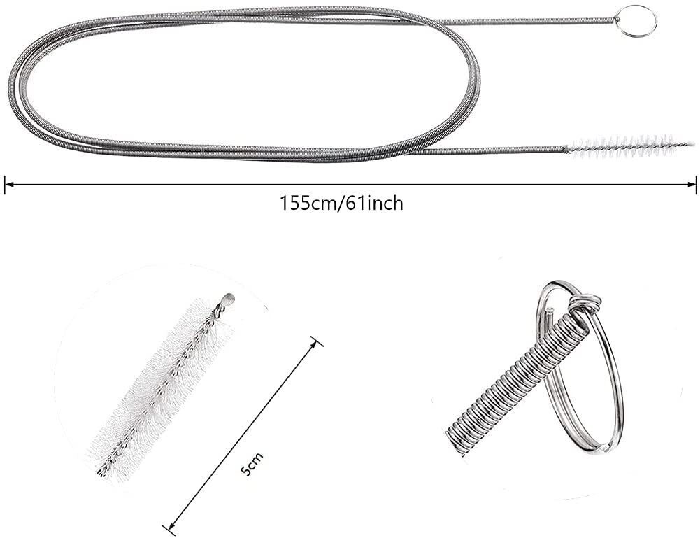 USA Auto Sunroof Drain Cleaning Tool, 61 Inch Flexible Long Pipe Cleaner