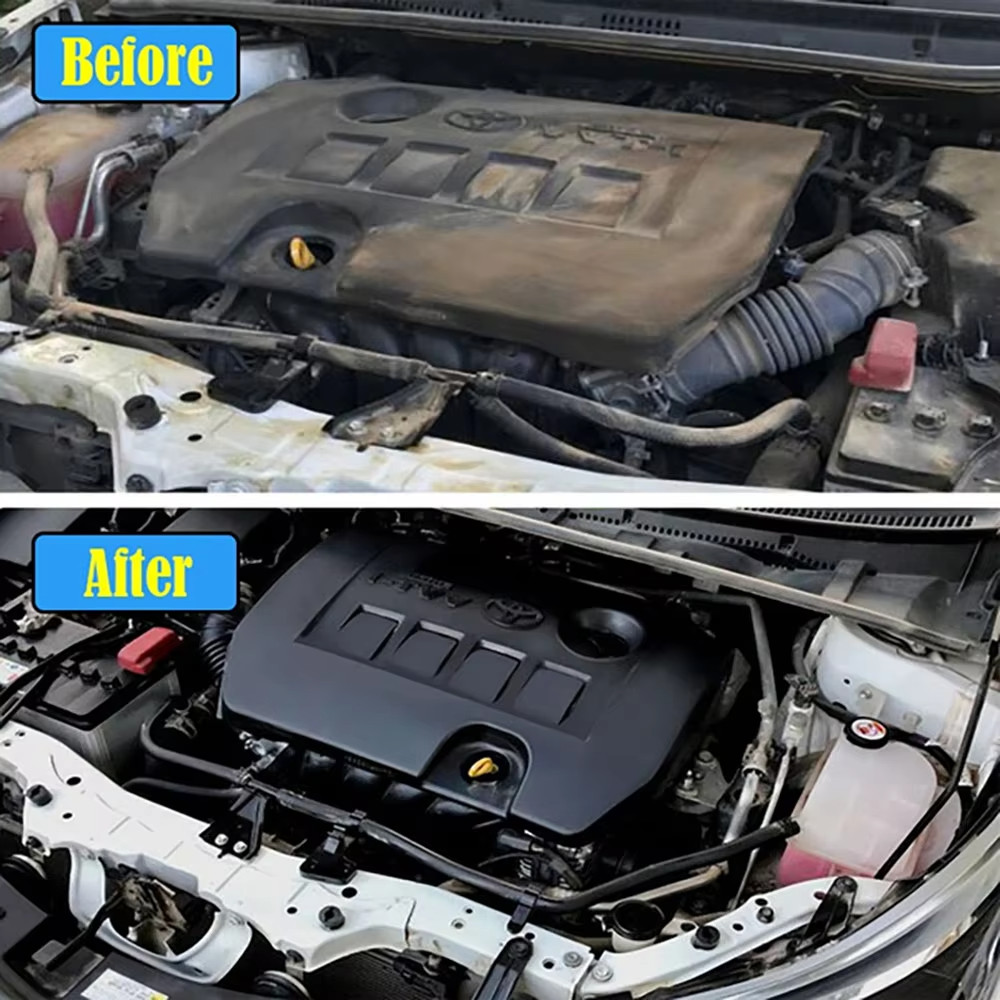 Car Engine Bay Cleaner Powerful Decontamination Cleaning Detailer Protector Care