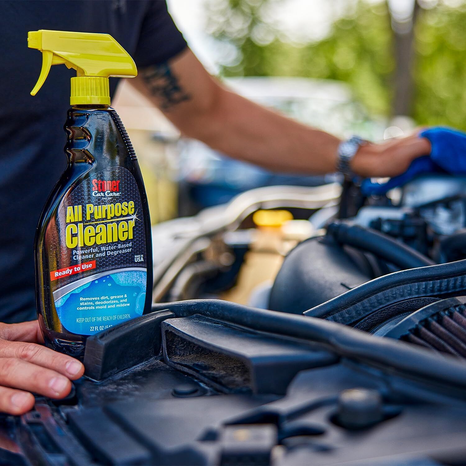 Stoner Car Care 92694 All Purpose Cleaner Powerful Water-Based Cleaner, 22 Fl Oz