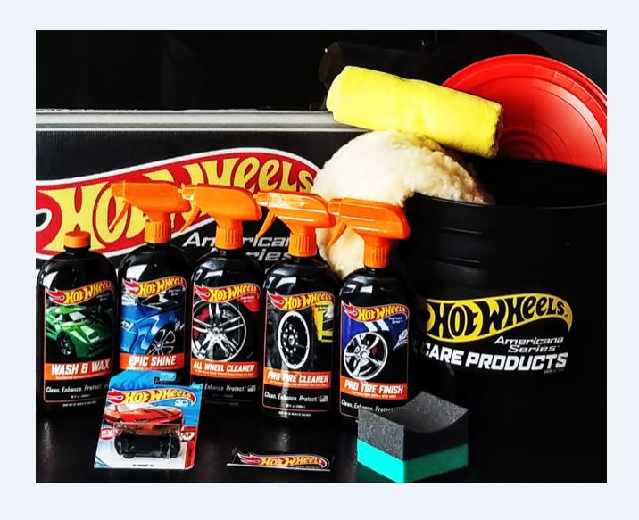 Hot Wheels Car Care HWCBUKIT Americana Series ™ WAX/POLISH/DETAILER