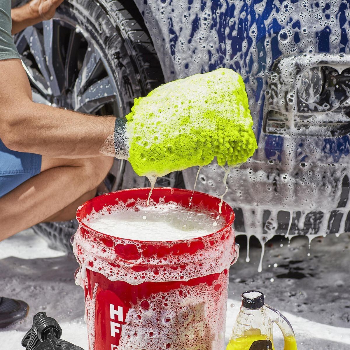 Ultra-Plush Chenille Microfiber Wash Mitt, Professional Auto Care Product GRANTS
