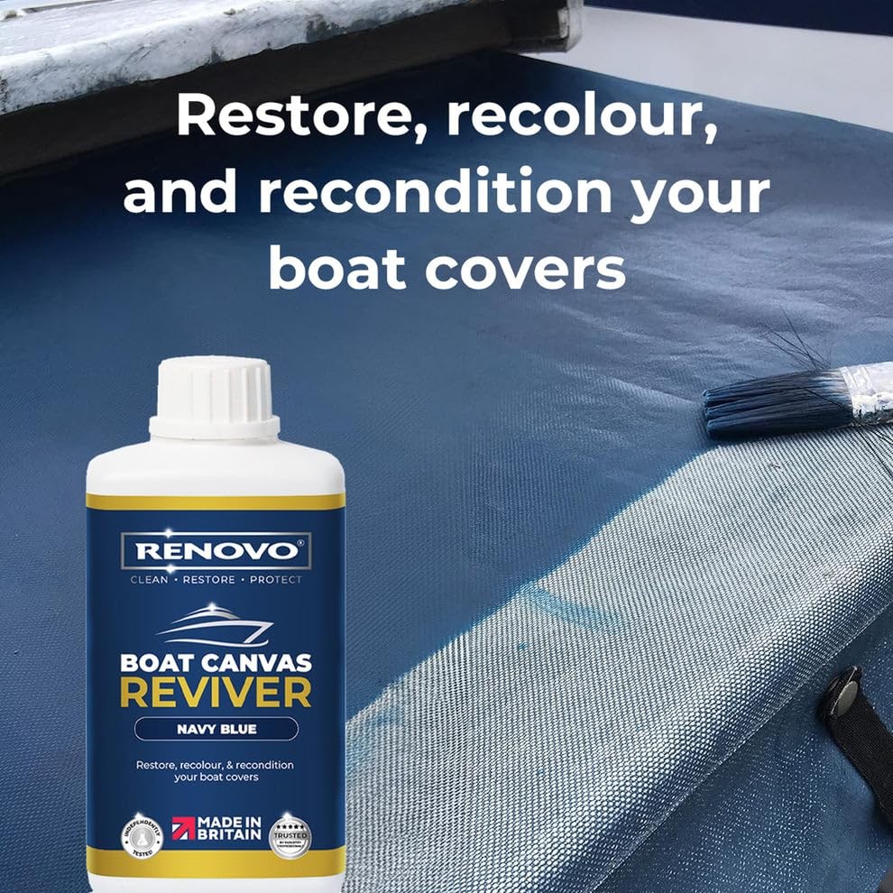 Regenerating Agent for Boat Cover, Navy Blue, 500 ml