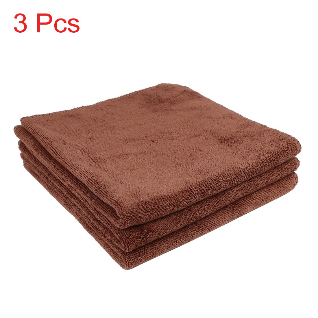 3pcs 400gsm Microfiber Cleaning Cloth Absorbent Washing Towel 40 x 40cm